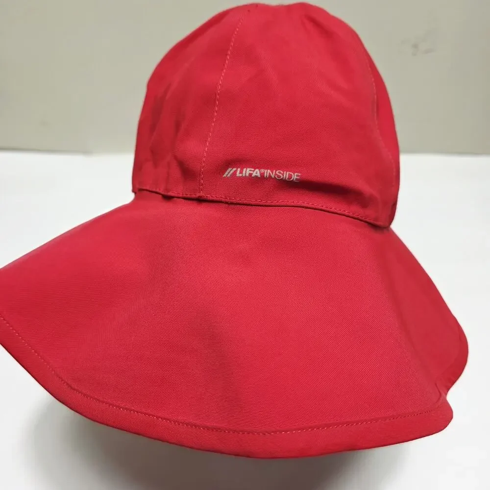 Helly Hansen Hellytech XP Sun Hat Women's Red Outdoor Hiking Hat Chinstrap